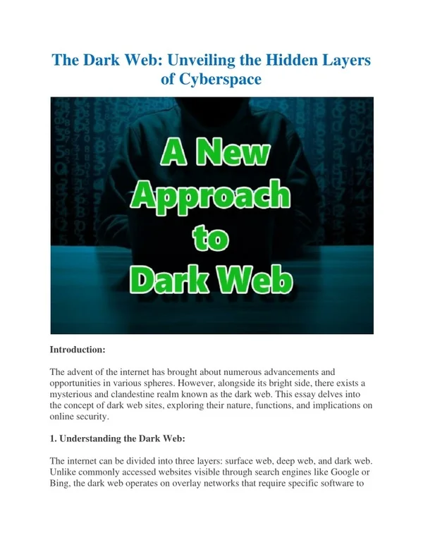 dark web link